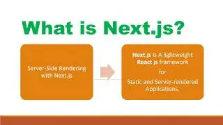 What is Next js?