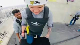 Biggest Urban Zipline in the world, United Arab Emirates, Dubai 🇦🇪