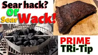 Searing Hack Test with Tri-Tip/Charcoal Basket Broiler Hack/Wack!
