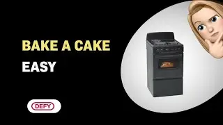 How to Bake a Cake Using the Defy DSS513 Compact Oven | Easy Baking Tutorial