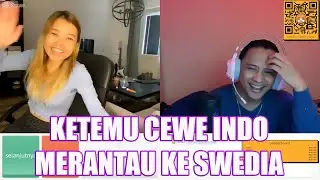 KETEMU CEWE INDO MERANTAU KE SWEDIA!! | OME.TV INTERNATIONAL
