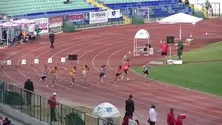 100m Final men, NC U20, Bulgaria, 2017