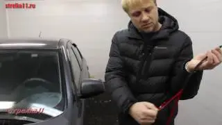 Дефлектор лобового стекла Стрелка - 2 для MITSUBISHI LANCER X с 2011г.в. - strelka11.ru