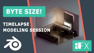 So I Recreated My Office in Blender... (2.81)