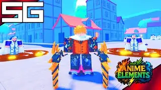 Grinding to Become OP in Anime Elements Roblox!💪