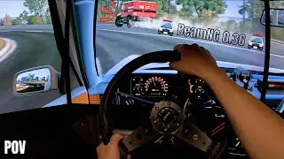 BeamNG 0.36 Has a New POLICE CHASE | Moza R5 | POV