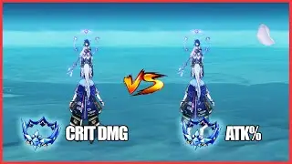 UNDERRATED?! AYAKA CRIT DMG VS ATK% CIRCLET COMPARISON (SOLO AND TEAM SHOWCASE)