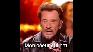 Johnny Hallyday  Mon coeur qui bat  2015 (vidéo originale)