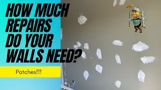 Wall repairs before painting