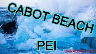 Beautiful Winter Beach on Prince Edward Island - Cabot Beach Provincial Park!