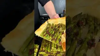 Тарт со спаржей