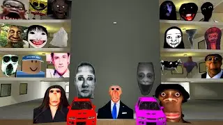 Too Much Nextbots chase me in Liminal Hotel Part 20 Gmod Nextbot
