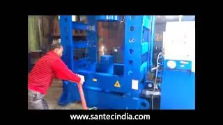 SOLID TYRE  RIM  PRESSING  & REMOVAL HYDRAULIC PRESS  - SANTEC GROUP