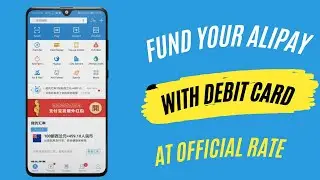How to fund your Alipay with your local ATM DEBIT CARD 2024