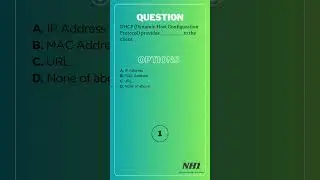 DHCP | MCQ-3