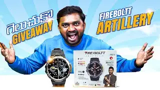 Fire bollt Artillery Unboxing & review telugu⚡️"BEST RUGGED SMARTWATCH"🤩 2499*
