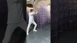 Unbreakable Plastic Acrylic Type Chair #amazing #shorts #viralvideo