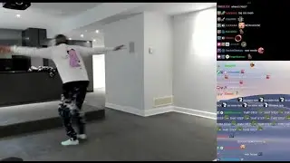 xQc goes helikopter mode in his new house and starts comms with GIGACHAD