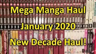 Mega Manga Haul: January 2020 || New Decade Haul!