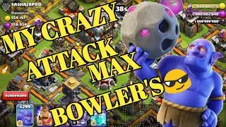 Clash Of Clans Hacked||(PART-1) Best Bowler Attack Ever||Crazy Coc Attack||First Time Ever||