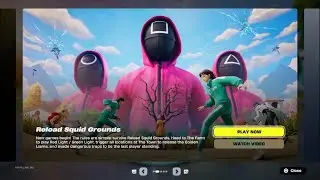 Fortnite new squid game update