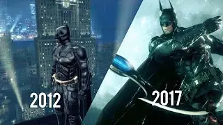 Evolução Dos Jogos Mobile do Batman