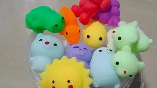 10 minutes Satisfying with unboxing of cute mini esquishy/esqueeze animal/ ASMR