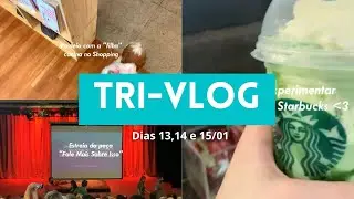 VLOG 3 EM 1: Final de semana recheado