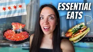 CHICAGO FOOD TOUR 🇺🇸 6 MUST try foods and drinks