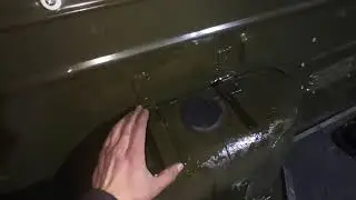 Задний капот или дополнительный люк моторного отсека УАЗ 