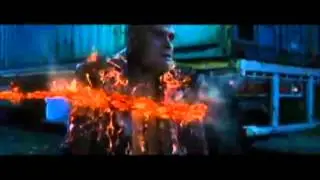 Ghost Rider Turns A Guy Into Stone