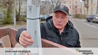 Опасная находка // СЕВЕРНАЯ НЕДЕЛЯ VDVSN.RU