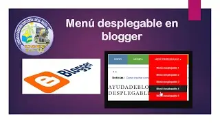 Crear  menu desplegable en un blog de blogger.com