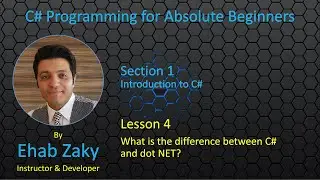 01-04 What is the difference between C# and dot NET? [English]