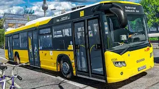 THE BUS #1: Mit dem SCANIA quer durch Berlin: vom Alex zum Airport Tegel  | TXL | BUS SIMULATOR 2021