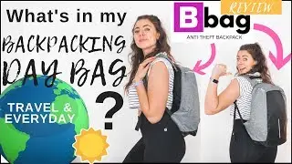 What's in my NEW EVERYDAY TRAVEL BACKPACK? (Bobby Anti-theft Backpack REVIEW)