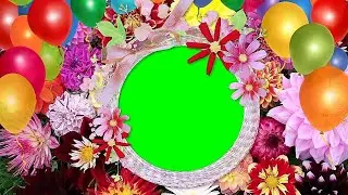 Wedding Green Screen Effects 169/ beautiful green screen photo frame background video