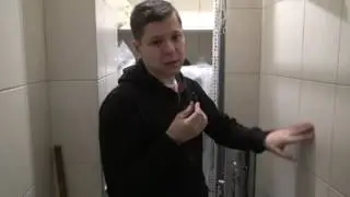 простейший разборный короб облицованный плиткой