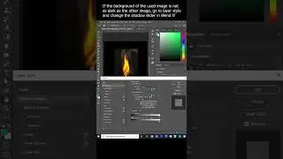 Apply Fire in Match Stick with Photoshop