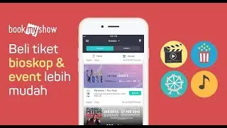 Beli Tiket Bioskop & Event Lebih Mudah di BookMyShow Indonesia