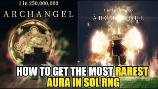 How to get the most rarest aura in Sols Rng