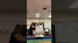 Arranging and rearranging all day 🤭 #teachers #classroom #school