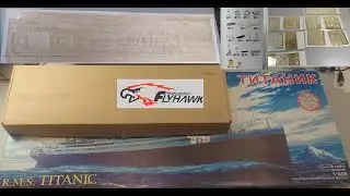 Обзор дополнение Titanic 1/400 Flyhawk FH400001 сравнение с Tom’s Modelworks, WoodHunter