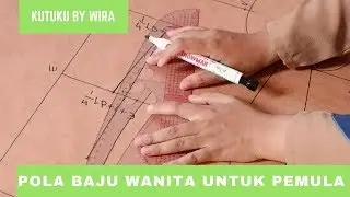 Cara membuat pola baju wanita untuk pemula