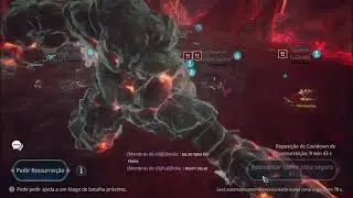 MIR4 ONLINE MMORPG  EXPEDIÇÃO DO CLÃ BOSS PEDRA INFERNAL