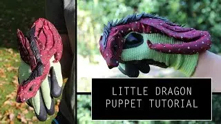 Little dragon puppet tutorial/walkthrough