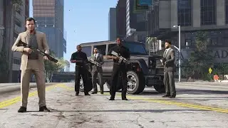 GTA V: Семья Беркутов против КОПОВ и ФБР! 💥 ГТА 5