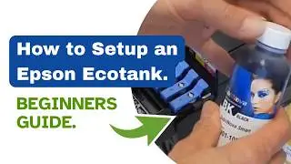 How to Setup your Epson Ecotank Printer with Inktec Sublimation Ink