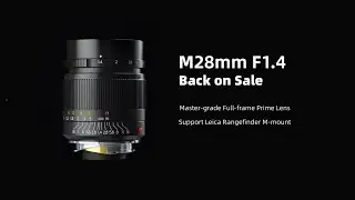 📌Back on Sale 📦 7Artisans | M28mm F1.4 for Leica