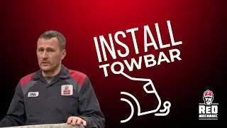 Install towbar